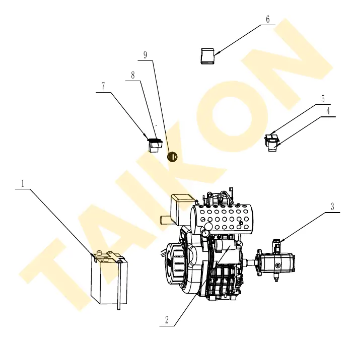 Elektrische Bauteile — TAIKON C10