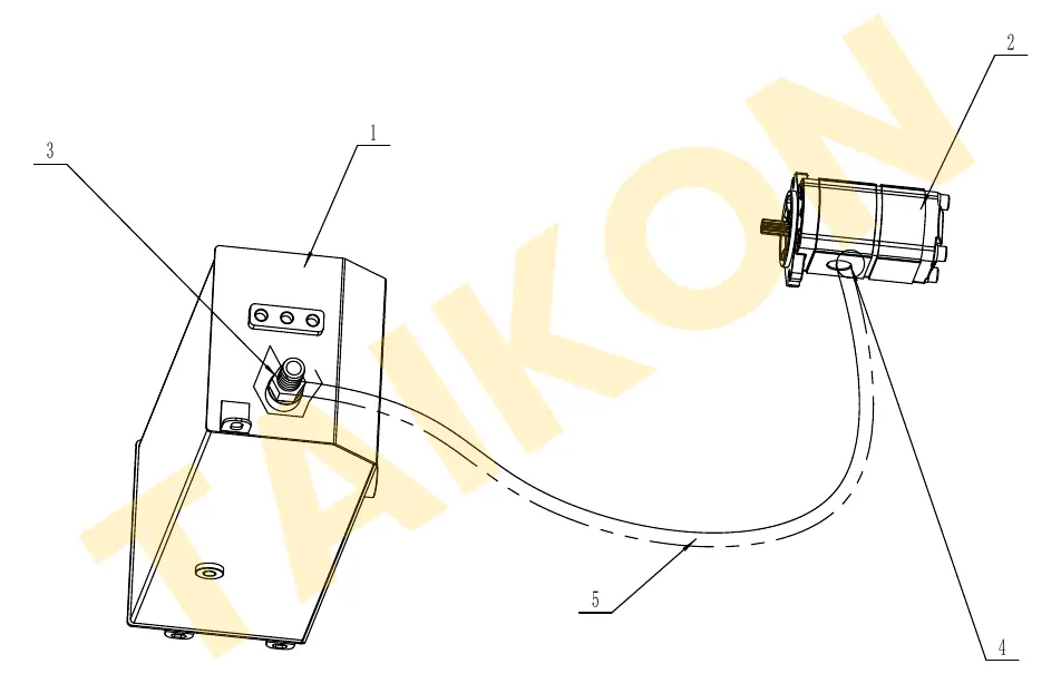 Schläuche: Zahnradpumpe — TAIKON C10