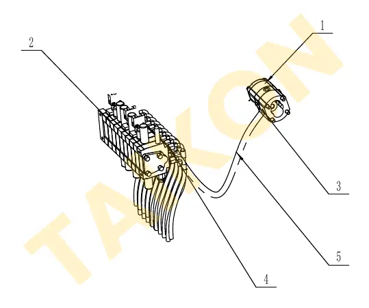 Hoses: gear pump — TAIKON C10