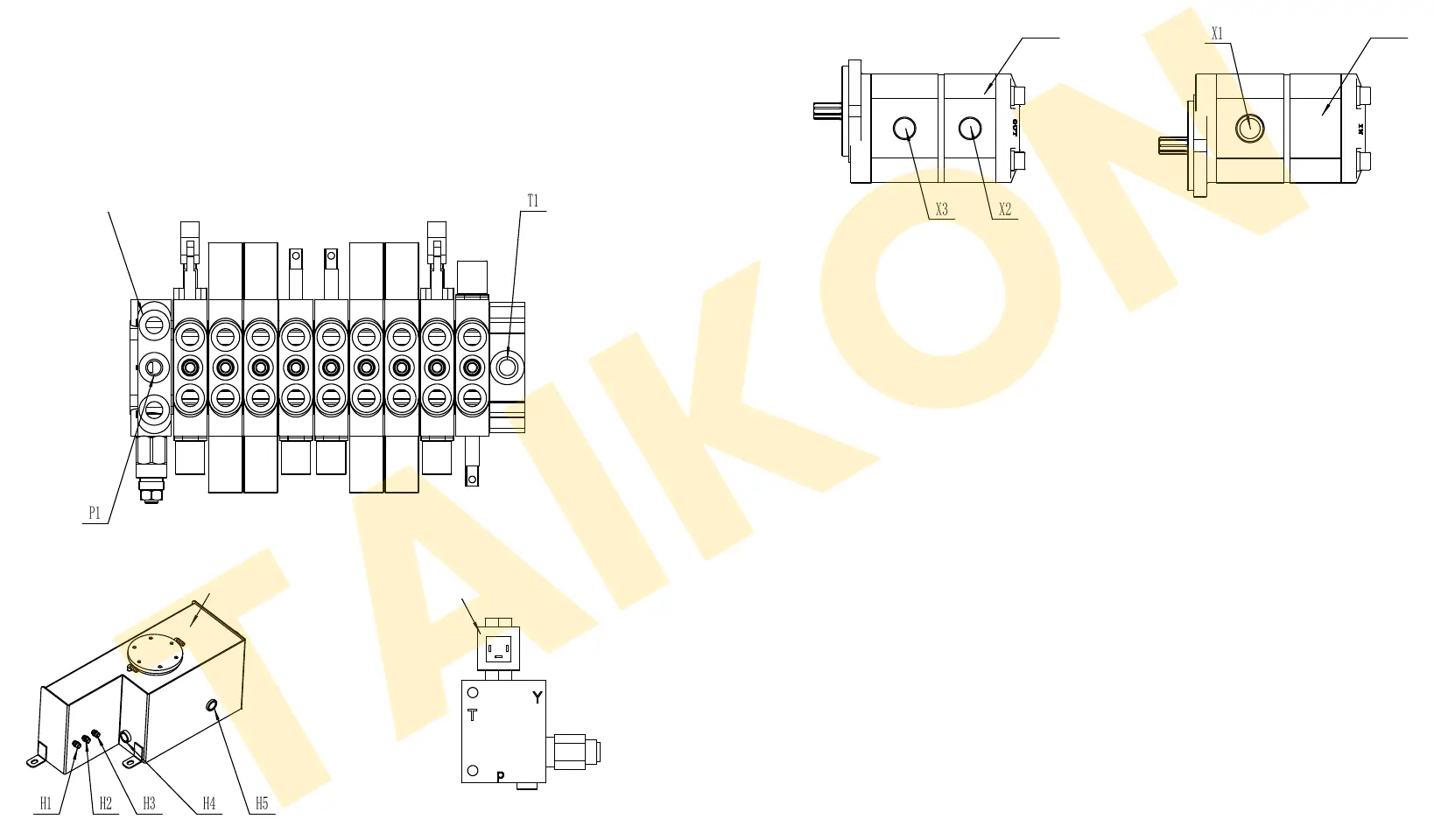 Slangen: tandwielpomp — TAIKON C12