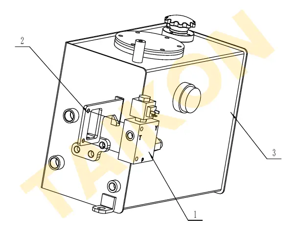Vorsteuer-Versorgungsventil — TAIKON KT16 Pro