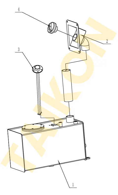 Kraftstoffleitungen — TAIKON KT16 Pro