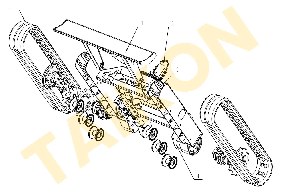 Unterwagen – Übersicht — TAIKON KT16 Pro