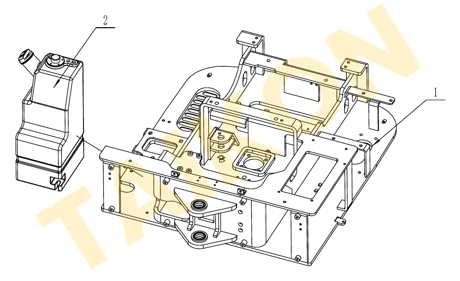 Kraftstofftank – Einbau — TAIKON KT18 Pro (D902)