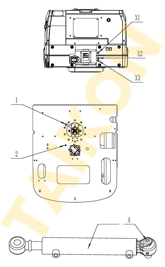 Schmierleitungen — TAIKON KT18 Pro (D902)