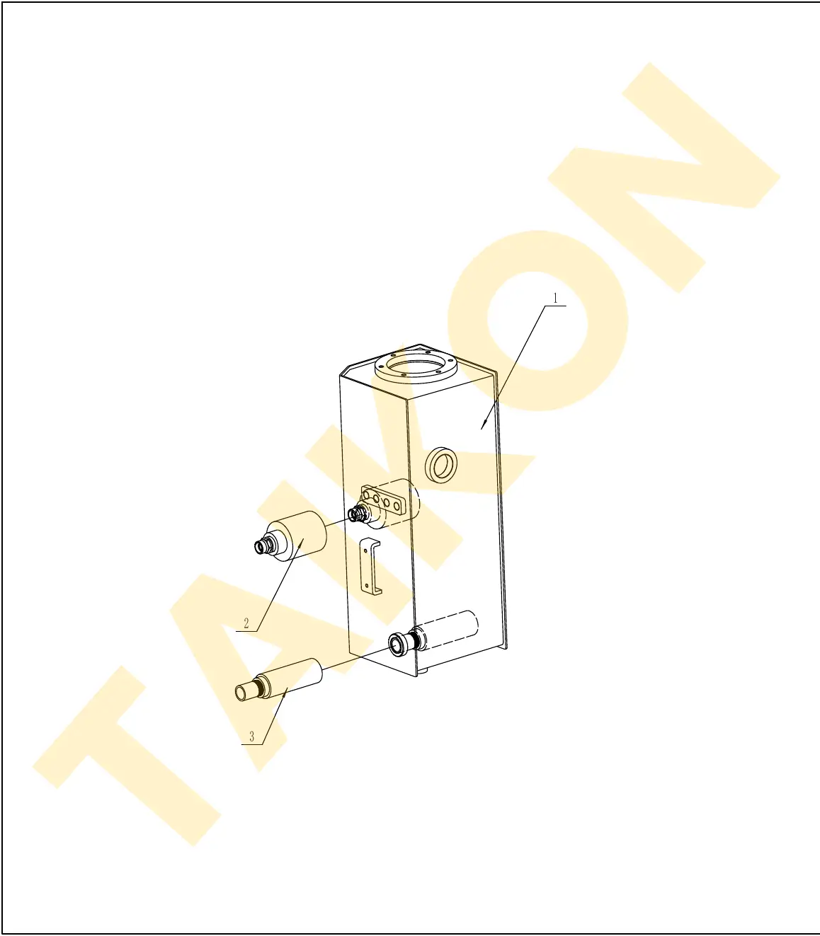 Hydraulisch filterelement — TAIKON KT18 Pro (D722)