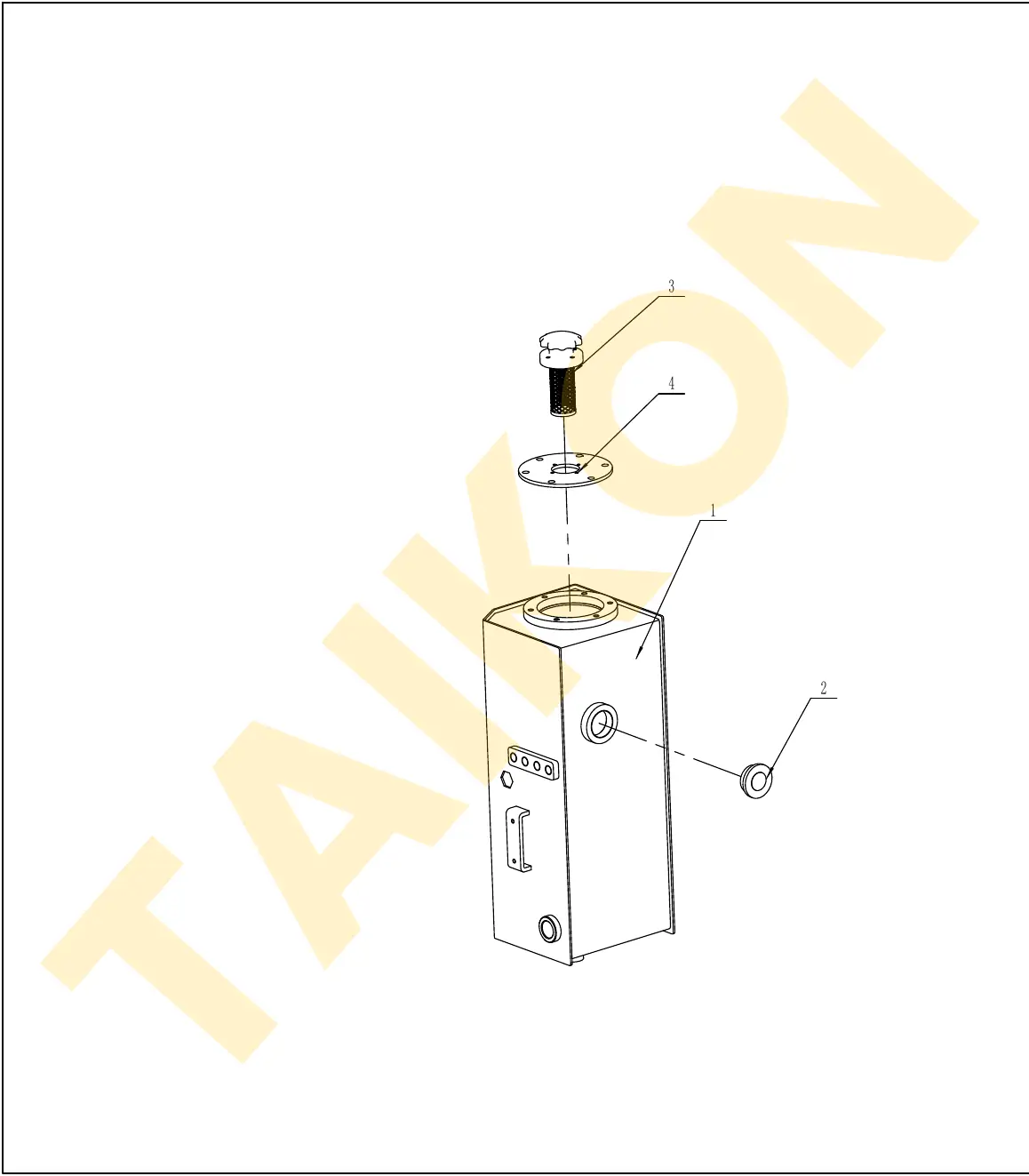 Oliepeilglas — TAIKON KT18 Pro (D722)