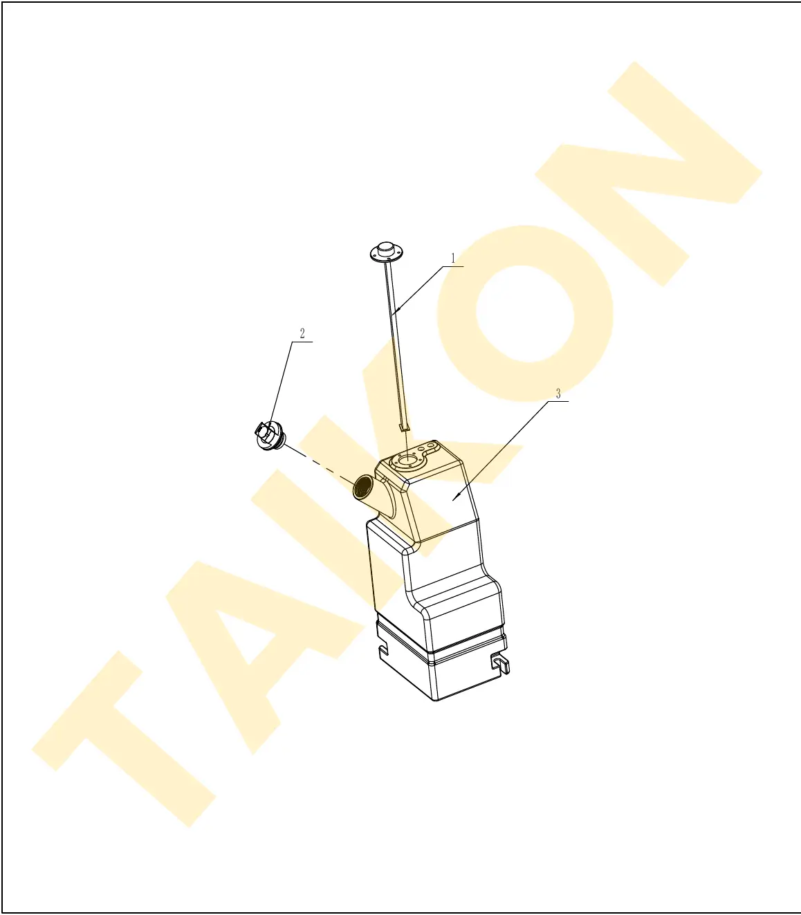 Palivová nádrž – prehľad — TAIKON KT18 Pro (D722)