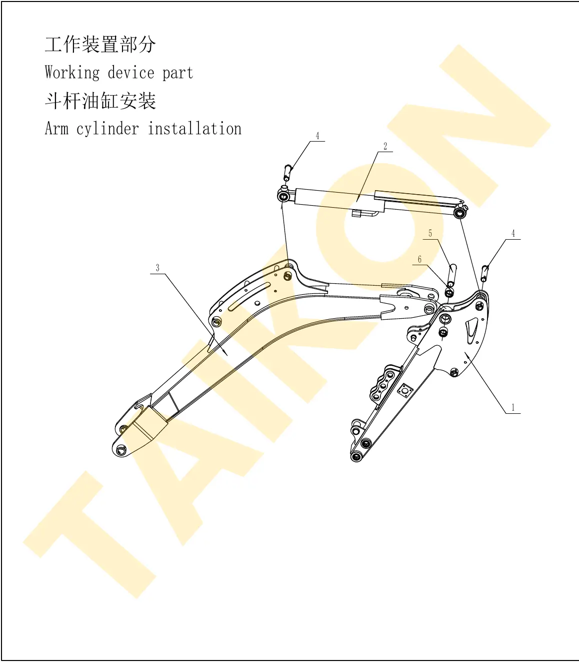 Steel & steelcilinder – montage — TAIKON KT18 Pro (D722)