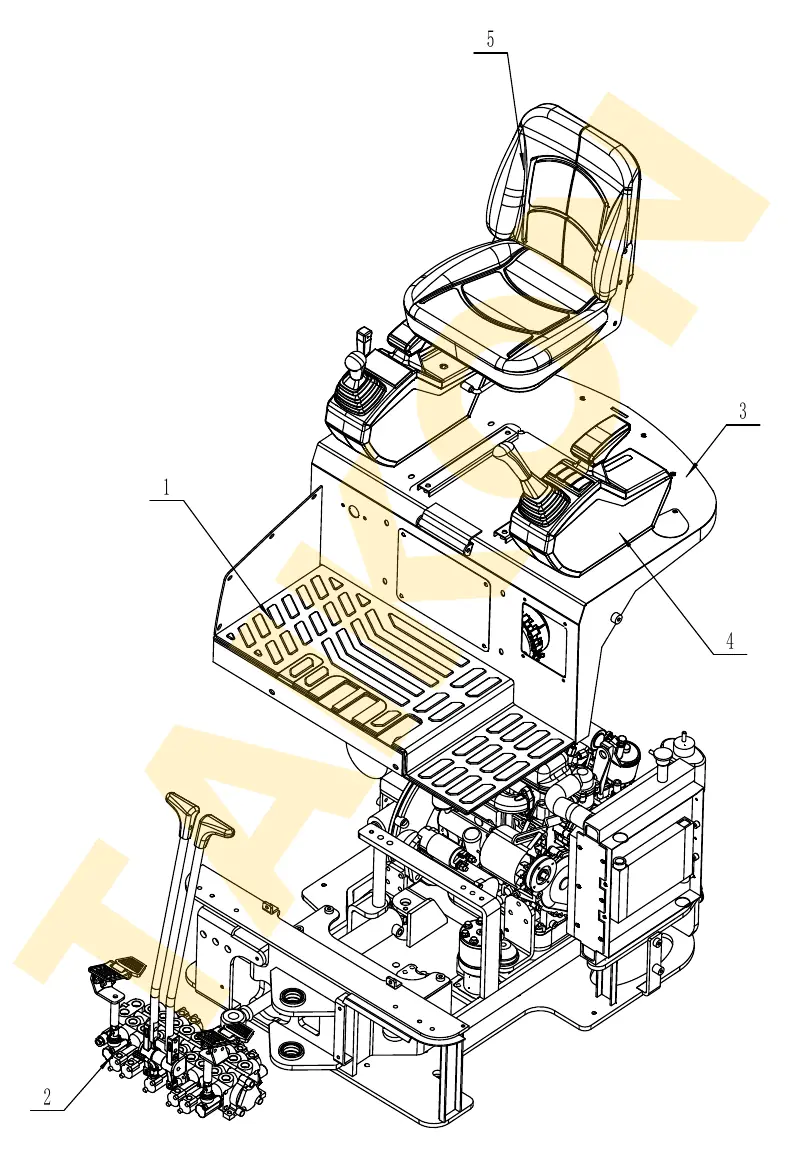 Bedienpult – Übersicht — TAIKON LT16 Pro