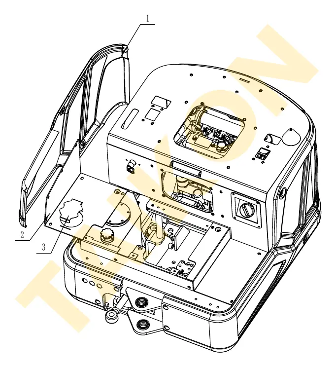 Rechte Verkleidung — TAIKON LT16 Pro