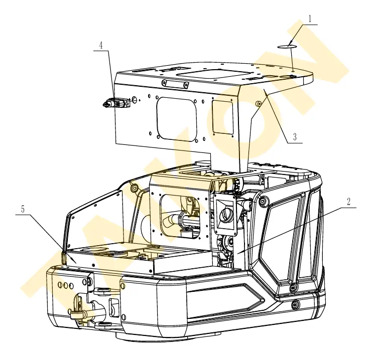 Mittlere Dichtung — TAIKON LT16 Pro